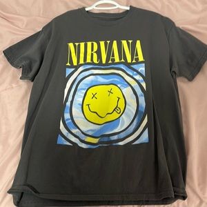 never worn nirvana shirt